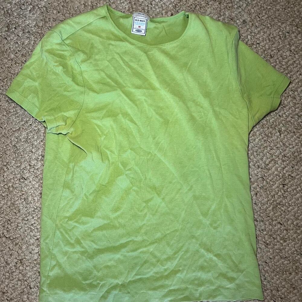 Vintage green old navy t shirt